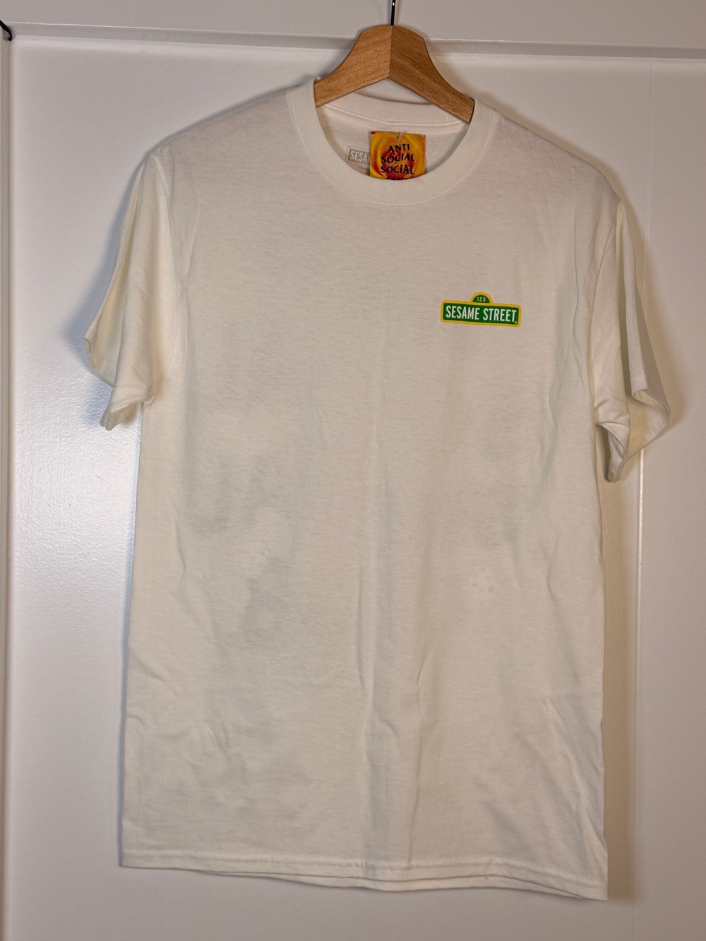 Anti Social Social Club + Sesame Street White Tee